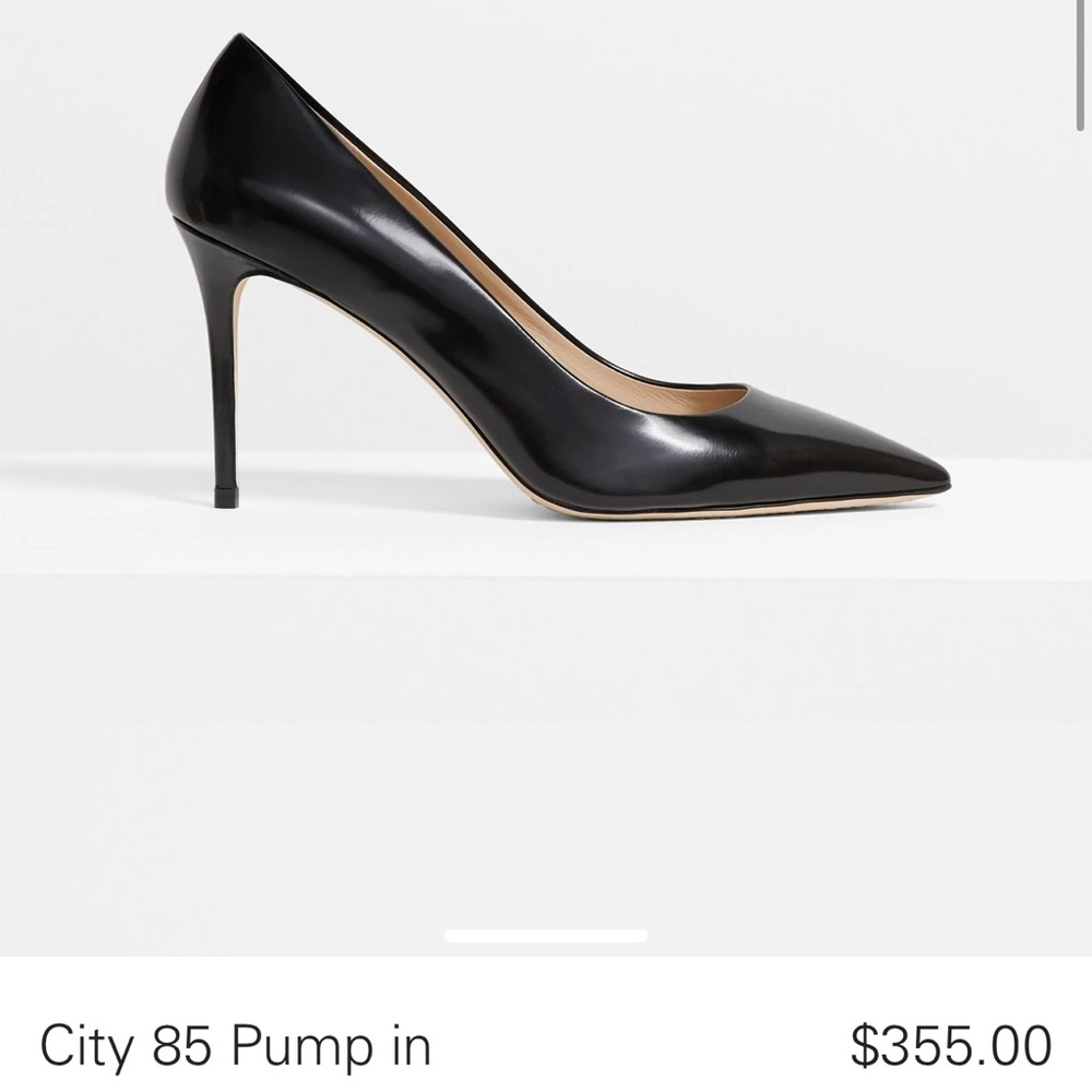 THEORY**Black Amria Calf Leather Pumps**EU 40 US 10 $355 - Picture 3 of 13